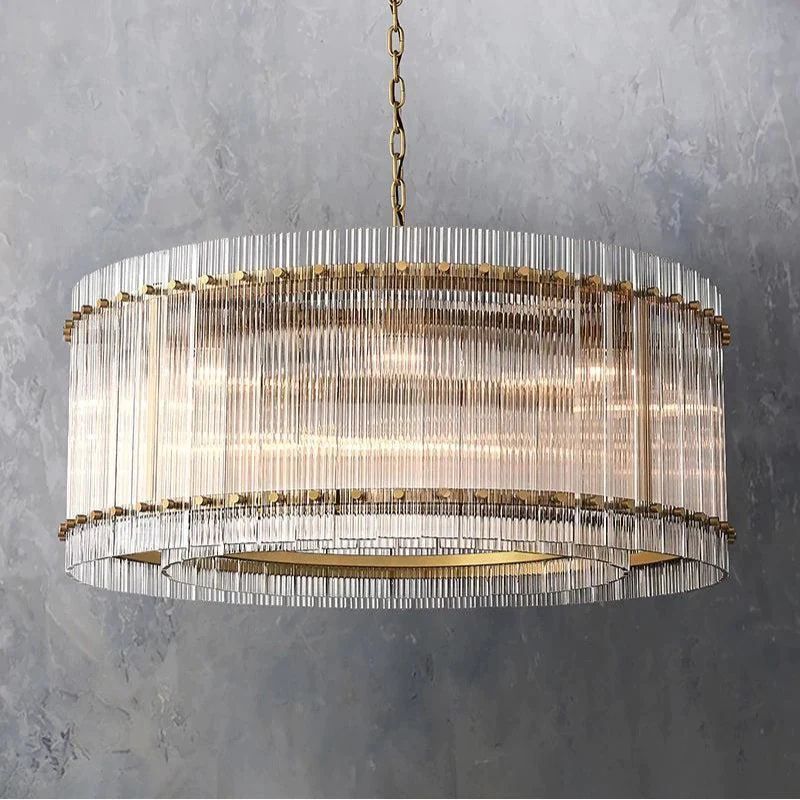 Serkan Round Chandelier 37"