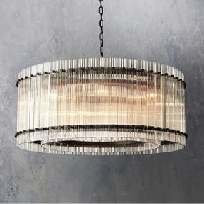 Serkan Round Chandelier 37"