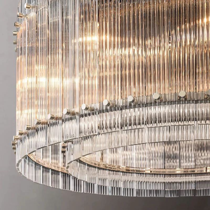 Serkan Round Chandelier 37"