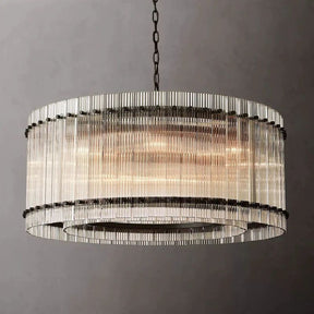 Serkan Round Chandelier 37"