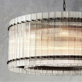 Serkan Round Chandelier 37"