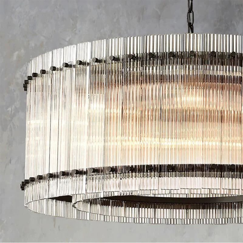 Serkan Round Chandelier 37"