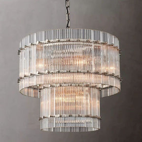 Serkan Two-Tier Luxury Round Chandelier 22"