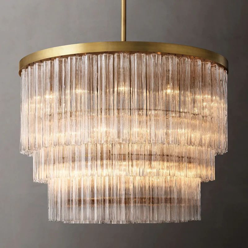 Sunniva 3-Tier Round Chandelier 48”