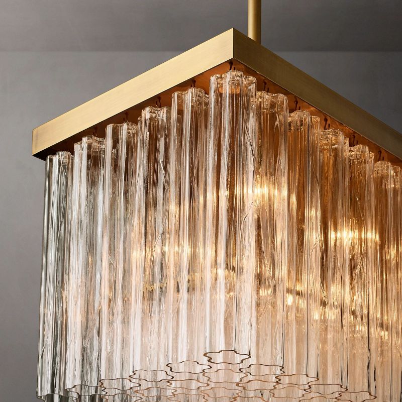 Sunniva Rectangular Chandelier 54”