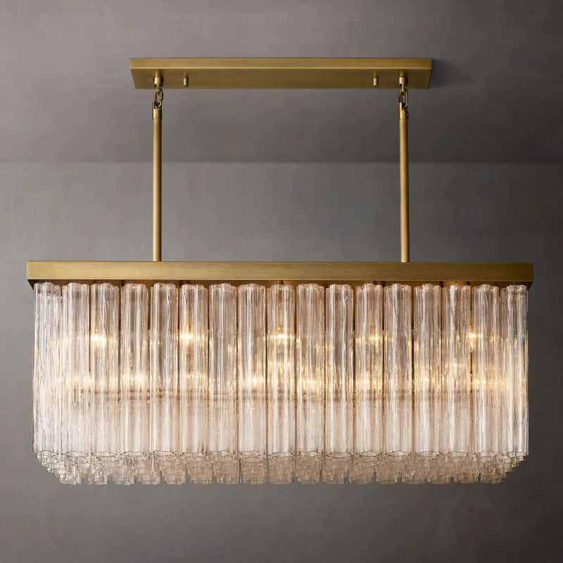 Sunniva Rectangular Chandelier 54”