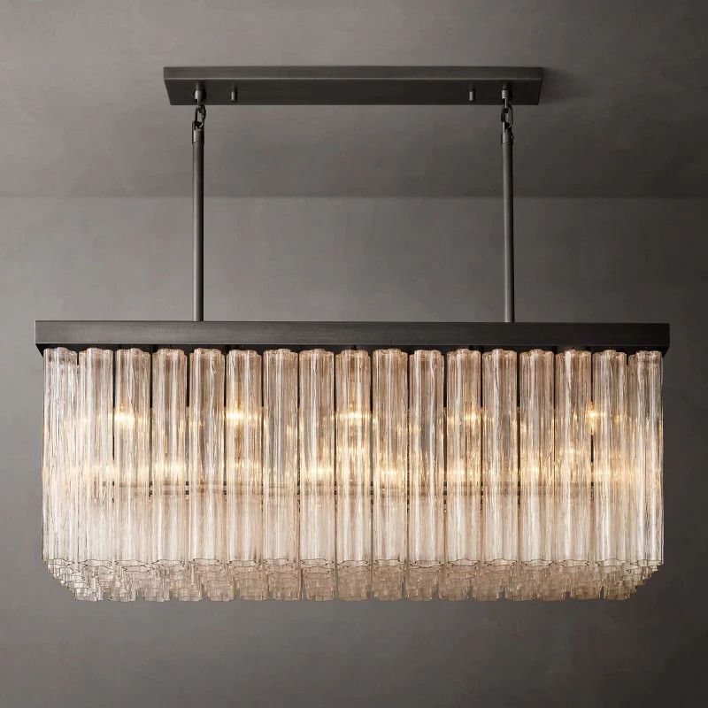 Sunniva Rectangular Chandelier 54”