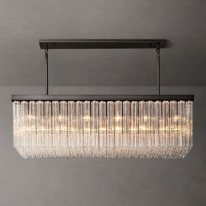 Sunniva Rectangular Chandelier 73”