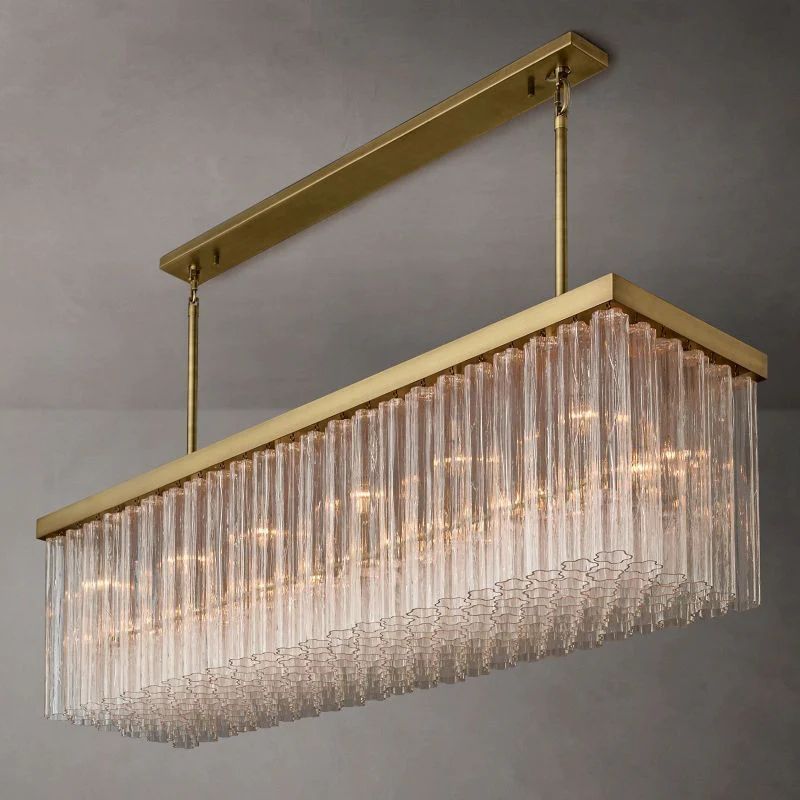 Sunniva Rectangular Chandelier 73”