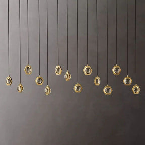 Celestial Linear Chandelier 72"