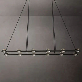 Celestial Rectangular Chandelier 72"