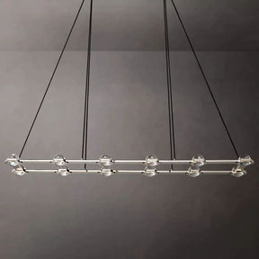 Celestial Rectangular Chandelier 72"