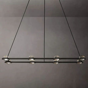 Celestial Rectangular Chandelier 54"