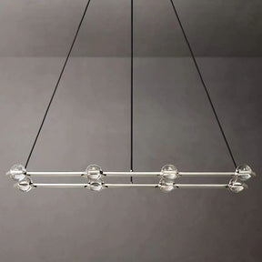 Celestial Rectangular Chandelier 54"