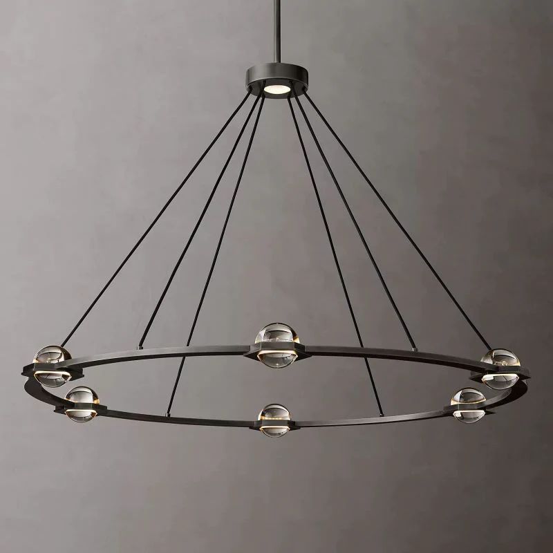 Celestial Round Chandelier 48"