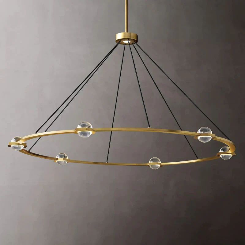 Celestial Round Chandelier 60"