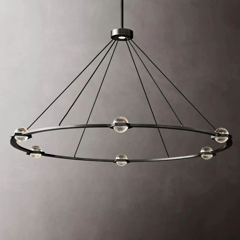 Celestial Round Chandelier 60"