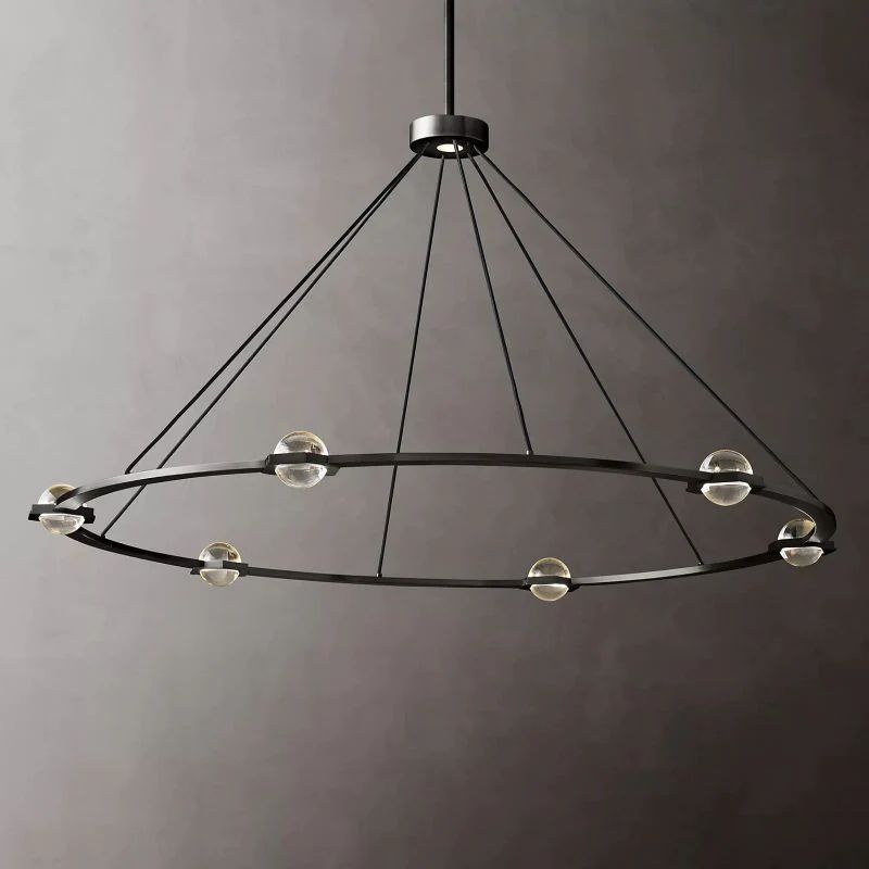 Celestial Round Chandelier 60"