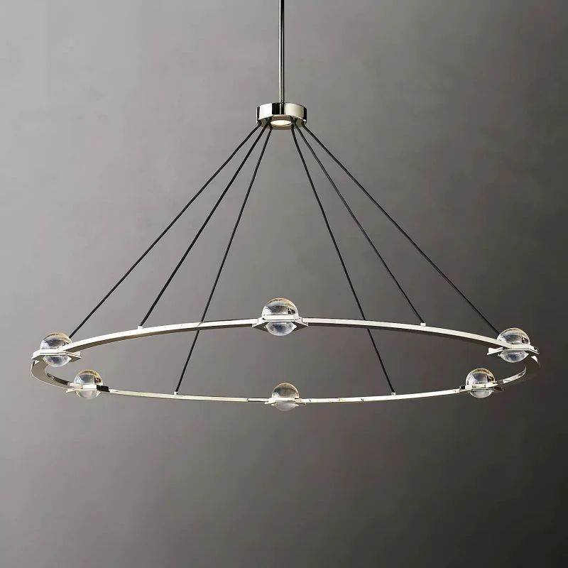 Celestial Round Chandelier 60"