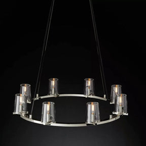 Triumph Glass Round Chandelier 36"