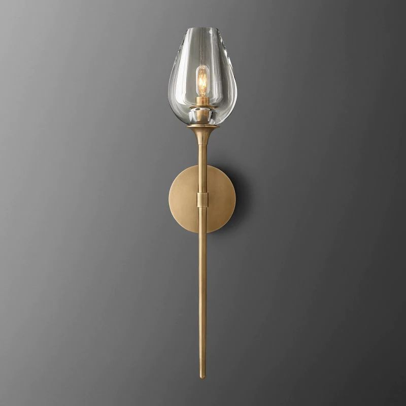 Luminous Tulip Grand Sconce