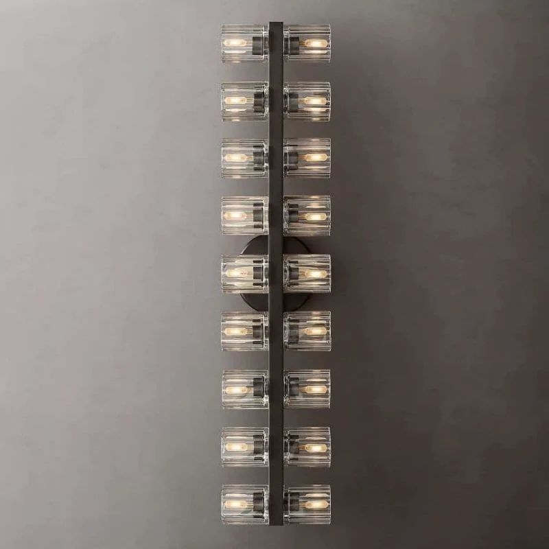 18 Lights Crystal Wall Sconce, Elegant Luxury Wall Light Fixture | Homevator