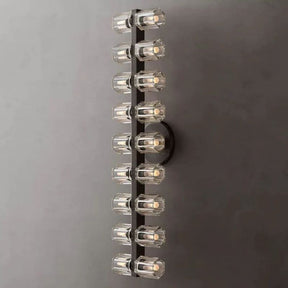 18 Lights Crystal Wall Sconce, Elegant Luxury Wall Light Fixture | Homevator