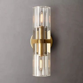 2 Lights Wine-Glass Wall Sconce, Stylish Crystal Wall Lights for Living Room | Homevator