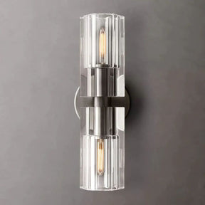 2 Lights Wine-Glass Wall Sconce, Stylish Crystal Wall Lights for Living Room | Homevator